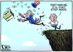 Manchin against the people